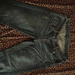 Blue barely worn Ariya jeans